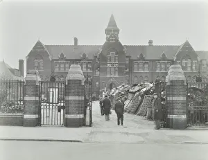 Playground Prints: Hackney Downs School, London, 1941
