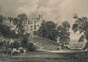 T Allom Prints: Haddon Hall, Derbyshire, 1915