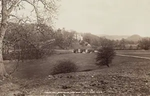 Gw Wilson Prints: Haddon Hall from Dovecotes, Derbyshire