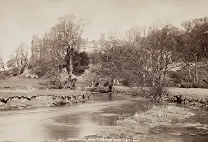Gw Wilson Prints: Haddon Hall from the River, Derbyshire