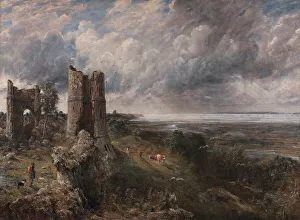 Thames Estuary Prints: Hadleigh Castle, The Mouth of the Thames--Morning after a Stormy Night, 1829