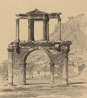 Hadrians Arch, 1890. Creator: Themistocles von Eckenbrecher