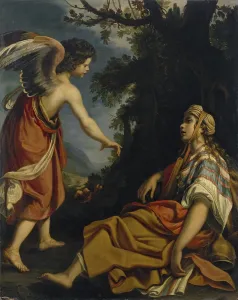 Visiting Prints: Hagar in the Desert. Creator: Giovanni Biliverti