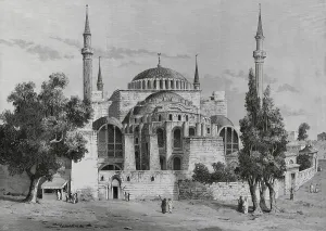 Heritage Prints: Hagia Sophia, Constantinople, (now Istanbul)