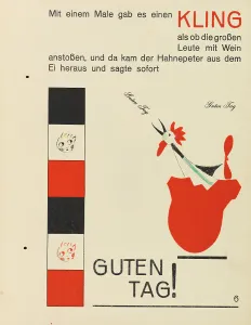 Kurt 1887 1948 Prints: Hahne Peter, 1924. Creator: Schwitters, Kurt (1887-1948)