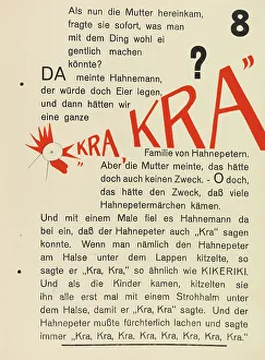Hahne Peter, 1924. Creator: Schwitters, Kurt (1887-1948)