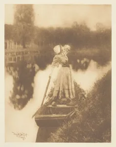 Hailing the Ferry, 1897. Creator: John E. Dumont