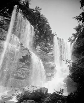 View Of Prints: Haine's Falls, Catskill Mts. N.Y. between 1895 and 1910. Creator: Unknown