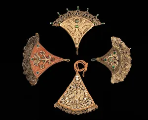 Brooklyn Museum Collection: Hair accessory, Russian, 1790-1810. Creator: Unknown