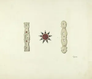 Hair Ornaments, c. 1939. Creator: Jerry Guinta