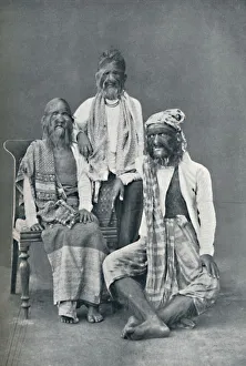 Bourne Shepherd Gallery: A hairy family of Mandalay, Burma, 1902. Artist: Bourne & Shepherd