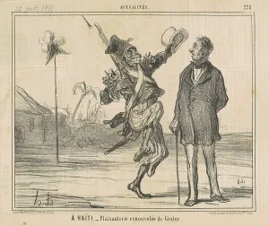 Haiti Prints: A Haiti, 19th century. Creator: Honore Daumier
