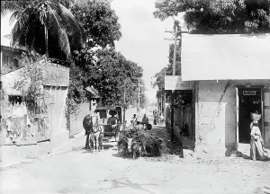 Grocers Prints: Haiti. Scene, Port Au Prince, 1911