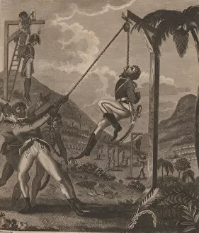 The Haitian Revolution. Slave rebellion on the night of 21 August 1791, 1805. Creator: Rainsford