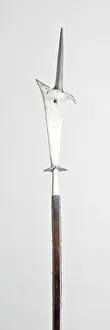 Walking Staff Gallery: Halberd, Italy, 1500 / 40. Creator: Master B. E