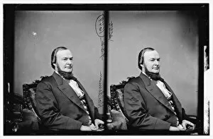 Diptych Collection: Haldeman, Hon. Richard J. of PA, between 1860 and 1870. Creator: Unknown