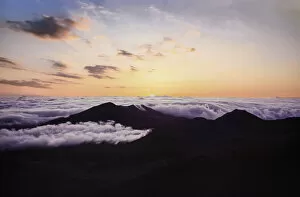 Vastness Collection: Haleakala Rise. Creator: Robert Manno
