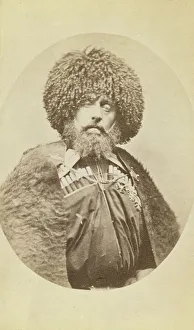 Woollen Prints: Half-length portrait of Aleksander Bek