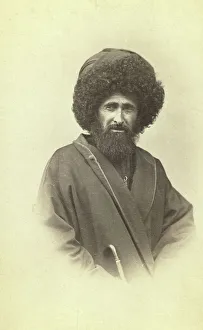 Caucasus Asia Prints: Half-length portrait of Georgian muezzin