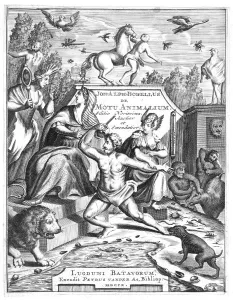 Half-title of De Motu Animalum by Giovanni Borelli, 1710