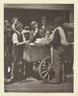 Street Vendor Collection: Halfpenny Ices, 1881. Creator: John Thomson