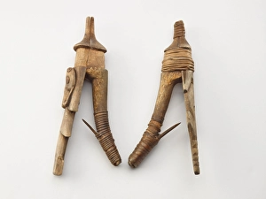 Alaska Prints: Halibut hook, 1870-1886. Creator: Unknown