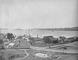 Urbanisation Gallery: Halifax Harbor, Nova Scotia, near Dartmouth, c1897. Creator: Unknown