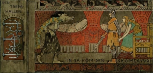 Gerhard Morgenstjerne Munthe Prints: The third Hall, Between 1902 and 1904. Creator: Gerhard Munthe