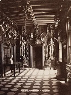 Gw Wilson Prints: The Hall, Abbotsford, between 1870 and 1880. Creator: George Washington Wilson