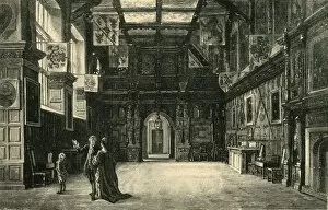 Jacobean Gallery: The Hall, Audley End, 1898. Creator: Unknown