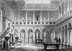 Starling Prints: A hall in Deepdene, Dorking, Surrey, 19th century. Artist: MJ Starling