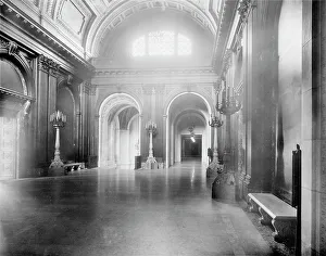 Nypl Prints: Hall, third floor, the New York Public Library, between 1911 and 1920. Creator: Unknown