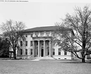 Language Prints: Hall of Languages, New York University, between 1900 and 1906. Creator: Unknown