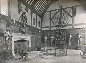 Manor Prints: The Hall at Ockwells Manor, 1905
