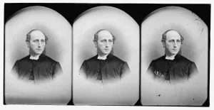 Minister Collection: Hall, Rev. Newman, ca. 1860-1865. Creator: Unknown