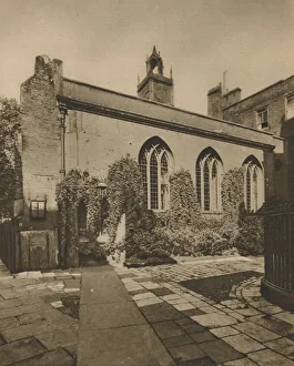 Hall of the Society of Cliffords Inn, Behind St. Dunstan's-In-the-West, c1935 Hall of the Society of Cliffords Inn, Behind St. Dunstan's-In-the-West, c1935