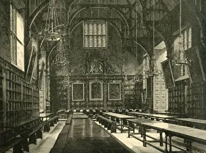 Henry Viii Gallery: Hall of Trinity College, 1898. Creator: Unknown