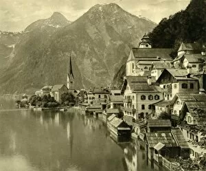 Northern Limestone Alps Gallery: Hallstatt, Upper Austria, c1935. Creator: Unknown