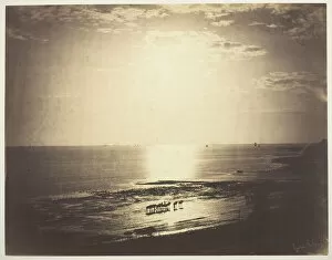 Seascape Gallery: The Haloed Sun, 1856. Creator: Gustave Le Gray