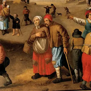 Lukes Gospel Prints: The halt and the blind being summoned to the great supper