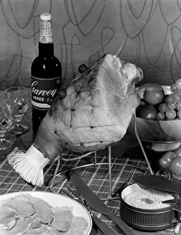 Joint Prints: Ham joint, 1963. Artist: Michael Walters