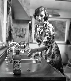 Hamax disinfectant, marketing shot, 1963. Artist: Michael Walters Hamax disinfectant, marketing shot, 1963. Artist: Michael Walters