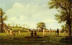 Images Dated 17th December 2019: The Hambledon Game, (1941). Creator: Unknown