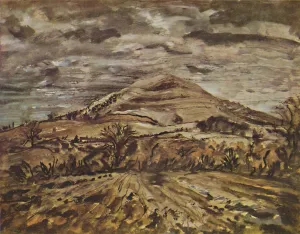 Iron Age Prints: Hambledon Hill, Dorset, 1946. Artist: John Piper