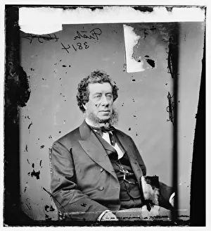 Secretary Of State Gallery: Hamilton Fish, between 1855 and 1865. Creator: Unknown