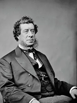 Secretary Of State Gallery: Hamilton Fish of New York, between 1855 and 1865. Creator: Unknown
