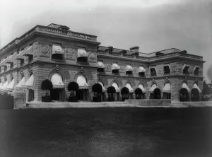 Awnings Prints: Hamilton Rice home, Newport, Rhode Island