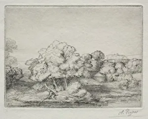 Hamlet near the Lake (Hameau pres du Lac). Creator: Alphonse Legros (French, 1837-1911)