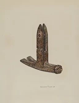 Secor Clarence Prints: Hammer Head, 1938. Creator: Clarence Secor