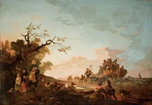 Philip Jacques De Loutherbourg Prints: Hampstead Heath, Summer, 1787. Creator: Philip James de Loutherbourg